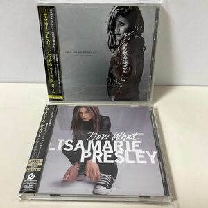 CD / 2枚まとめて / リサ・マリー・プレスリー / 帯付 / LISA MARIE PRESLEY / NOW WHAT