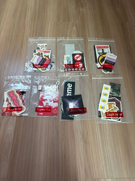 supreme シュプリーム ステッカーセット