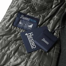 ◆【HERNO(ヘルノ)/秋冬/ウールナイロンソフトメルトン中綿入りチェスターコート(CA0045U)】[hrn2360071-48]_画像10