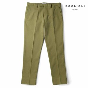 ◆【BOGLIOLI(ボリオリ)/秋冬/製品染めコットンギャバジンノープリーツテーパードパンツ】[bgl2280111-48]