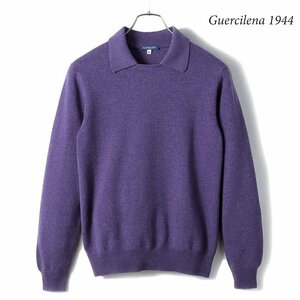 ◆【Guercilena 1944(グエルチレーナ)/秋冬/カシミヤハイゲージポロクルーネックニット(GP006)】[grc2370024-44]