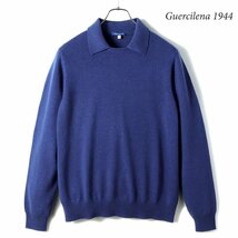 ◆【Guercilena 1944(グエルチレーナ)/秋冬/カシミヤハイゲージポロクルーネックニット(GP006)】[grc2370022-50]_画像1