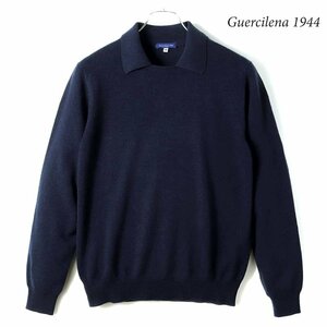 ◆【Guercilena 1944(グエルチレーナ)/秋冬/カシミヤハイゲージポロクルーネックニット(GP006)】[grc2370021-44]