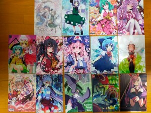 東方project　クリアファイル　14枚セット　レア物あり