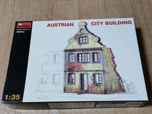 ミニアート　1/35オーストリアの都市の建物　未組立品　MiniArt 35013 AUSTRIAN CITY BUILDING