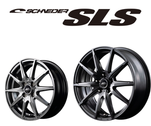 業販限定販売 冬用 4本セット 新品 軽量 SCHNEIDER SLS 16インチ 6.5J+38 ブリヂストン VRX3 195/65R16 新型-プリウス(60系)