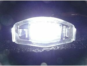 カプラーオン♪ 交換式！ LED ナンバー灯 ライセンス ランプ アコード 1.8VTE 1.8VTS 2.0VTS 2.0LEV SiR-T SiR ユーロR ユーロR・X