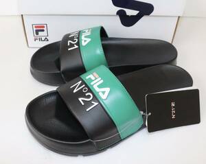  regular price 9000 new goods genuine article N°21 × FILAnmero Vent u-no filler unisex sandals Drifter F0544 27cm 1004 *