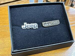 ◆Jeep75周年仕様◆　Jeep　ジープピンバッジ　新品未使用