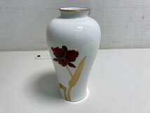 【★32-4554】■中古■ノリタケ スタジオコレクション　花瓶　蘭　ボーンチャイナ　Noritake Studio Collection BONE CHINA（8726）_画像2