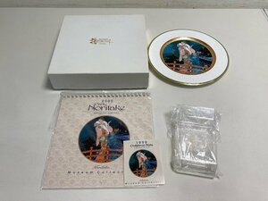 【★99-04-4955】■中古品■Noritake ノリタケ ミュージアムコレクション 1999年 クリスマスプレート イヤープレート 3000枚限定 京都