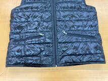 【★10-4209】■中古■・中古 MONCLER モンクレール GUI GILET ギ ジレ 210914332105 ダウンベスト サイズ:3 黒 （2004）_画像3