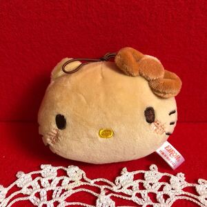 ハローキティ　キティちゃん　マスコット　HELLO KITTY　ぬいぐるみ　フェイス　日焼け　レア