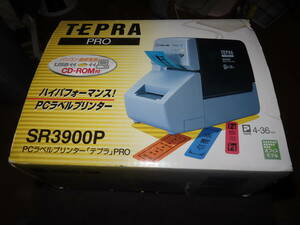未使用品 TEPRA PRO テプラPRO SR3900P PCラベルプリンター 4～36mm オフィスモデル キングジム KING JIM 