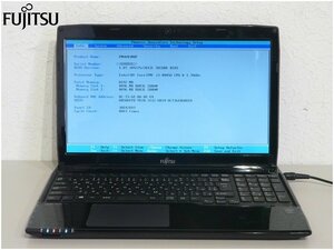 【福岡】◇富士通/FMVA45MBP/OS無し/Core i3/8GB/80GB/ブルーレイ/15.6型【FT1102-1】