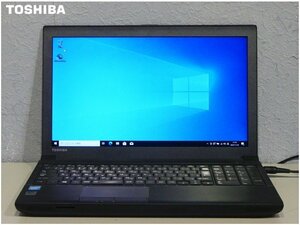 【福岡】◇東芝/PB453LNBPR7HA71/ビジネスPC/Windows 10 Pro/Celeron 1005M/4GB/750GB/DVDスーパーマルチ/15.6型【FT1125-1】