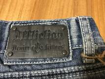  AFFLICTION アフリクション　(苦悩)　MADE IN　USA W30 新品　(髑髏）_画像10