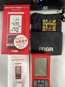 PRGR プロギア RED EYES POCKET HJS-110 マルチスピード測定器 レフティ対応