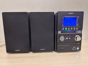 P301-T21-83 SONY ソニー オールインワンコンポ ウォークマン端子 HCD-M35WM スピーカーシステム SS-CM35 ブラック 通電確認済