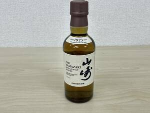 O522-T18-130 SUNTORY サントリー 山崎 シングルモルトウイスキー ミニボトル 180ml 43% 未開栓品