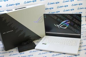 関西 美品 ASUS ROG Zephyrus GA503RM-R76R3060WBY CPU:Ryzen 7 6800HS 3.2GHz /メモリ:16GB /SSD:512GB RTX3060搭載 ■J474389 P