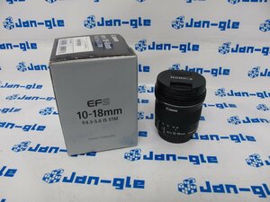 Canon EF-S10-18mm F4.5-5.6 IS STM 超広角ズームレンズ 1円スタート！ J474040 GAU 関東発送