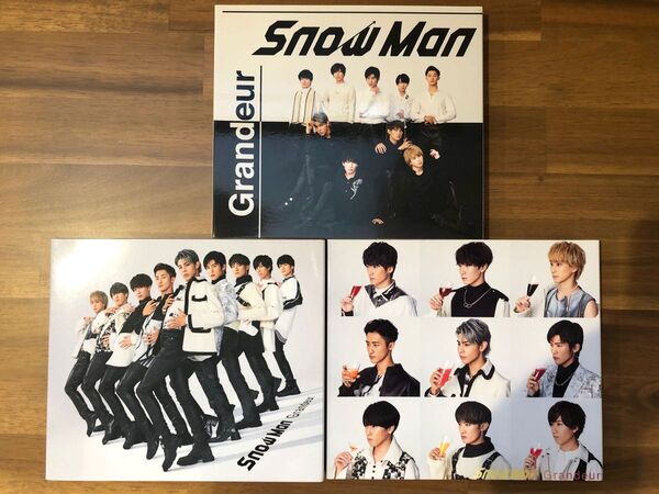 SnowMan Grandeur三形態セット(初回A・初回B・通常盤)CD+DVD