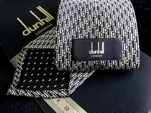 *:.*:【新品N】7834 新作【ｄunhill】ダンヒル【総ロゴ】ネクタイ