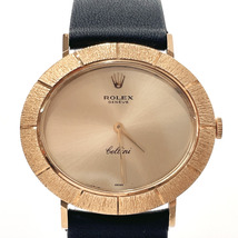ロレックス ROLEX 腕時計 Ref.3881 Cal.1600 チェリーニ ヴィンテージ K18イエローゴールド/レザー 手巻き ドレスウォッチ_画像1