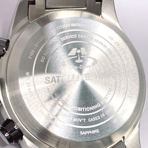 シチズン CITIZEN 腕時計 CC3067-70W プロマスターサテライトウェーブ ステンレススチール シルバー エコドライブ グリーンの画像7