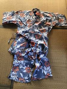  hibiscus pattern jinbei size 3L