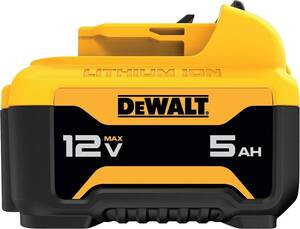 デウォルト DeWALT バッテリー デウォルト対応 リチウムイオン 電池 蓄電池 12V 5.0Ah DCB126