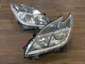 トヨタ ZVW30 プリウス 後期 S 純正 HID 左右セット ヘッドライト KOITO 47-52 　　　　　　　　　　　2302791 　　　　　2I7-3 理　　　