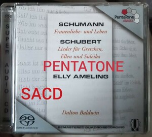 SACD elly ameling 声楽 ソプラノ シューベルト シューマン Schubert Schumann PENTATONE ペンタトーン クラシック エリーアーメリング