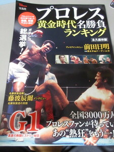 「プロレス黄金時代名勝負ランキング」宝島社　2017年発行