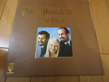 Peter,Paul & Mary「Deluxe」LPレコード　中古　ピータ－，ポール＆マリー　パフ　　_画像1