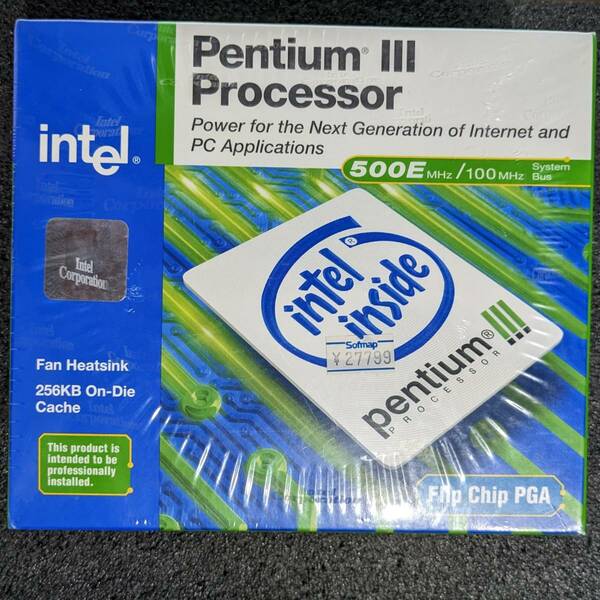 【未開封】PentiumⅢ 500E [Socket370]
