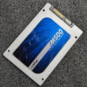 【中古】Crucial M500シリーズ 480GB CT480M500SSD1 [2.5インチ SATA 7mm厚 MLC]