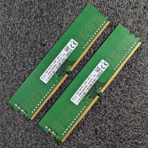 【中古】DDR4メモリ 16GB(8GB2枚組) SK hynix HMA81GU6AFR8N [DDR4-2400 PC4-19200]