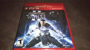 PS3 新品未開封 STAR WARS THE FORCE UNLEASHED Ⅱ 海外版 GREATEST HITS スターウォーズ 