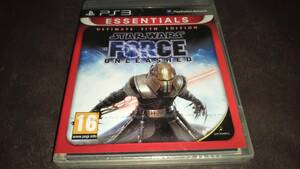 PS3 新品未開封 STAR WARS THE FORCE UNLEASHED ULTIMATE SITH EDITION 海外版 スターウォーズ 