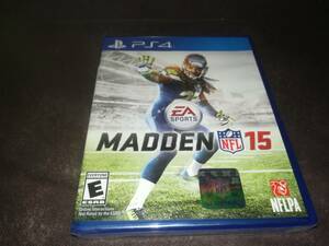PS4 新品未開封 MADDEN NFL 15 海外版 マッデン