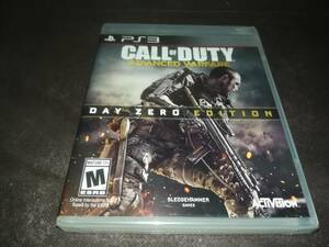 PS3 新品未開封 CALL OF DUTY ADVANCED WARFARE DAY ZERO EDITION 海外版 コール オブ デューティ コールオブデューティ