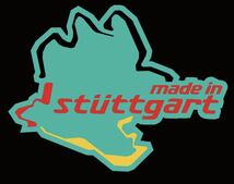ドイツ　シュツットガルト　サーキット　ステッカー　カラー変更承ります　メルセデスベンツ　AMG ポルシェ　ニュルブルクリンク_画像3