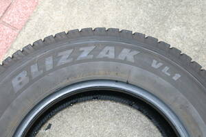 2021年製 冬 スタッドレス BRIDGESTONE BLIZZAK VL1 195/80R15 107/105LLT 4本 ハイエース キャラバン NV350 ボンゴ