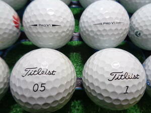 [TL654] タイトリスト プロ ブイワン 17.19年混合 Titleist PRO V1 20球 ロストボール【中古】