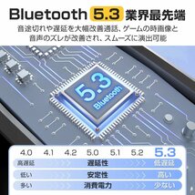 ワイヤレスイヤホン Bluetooth5.3 ワイヤレス イヤホン ノイズキャンセリング 高音質 両耳 片耳 軽量 イヤホン 自動ペアリング　BX19_画像4