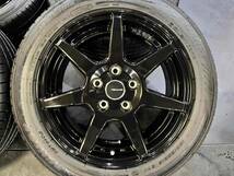 TECMAG 6.5J-16インチ ET54 5H-112 ダンロップ ルマン5 195/55R16 2017年製 BMW MINI F55 F56 F57 クーパーS クーパーD サマータイヤセット_画像3