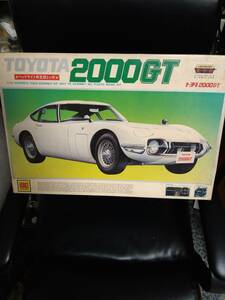 オオタキ1／16 トヨタ2000GT モーターライズ、ライト点灯、モーター、ムギ球付き