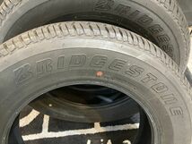 ◆1,000円～完全売切!! 4本SET!!【21年製】ブリヂストン デューラーH/T 175/80R16 バリ溝!! スズキ ジムニー純正タイヤ JB64 JB23他_画像6